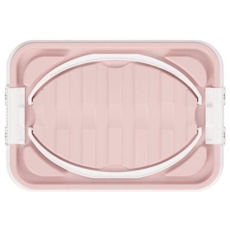 Container for storing things rectangular "Princess", 15 l, with a lid-5