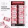 A set of coupons for two "for a passionate evening", 10 coupons, 11 x 20 cm