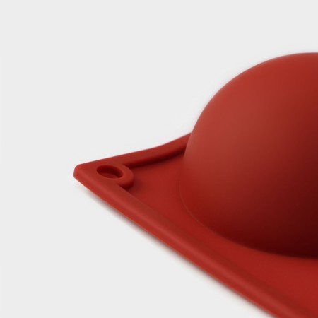 Baking uniform "Permeosphere", silicone, 29.5 × 17 cm, 5 cells, d = 8 cm, color mix-3