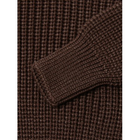 Jumper knitted baby I, height 92-98 cm, brown-6
