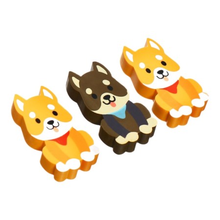 Davente Corgi Eraser, set 3 pieces, 40x27x7mm-1