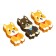 Davente Corgi Eraser, set 3 pieces, 40x27x7mm