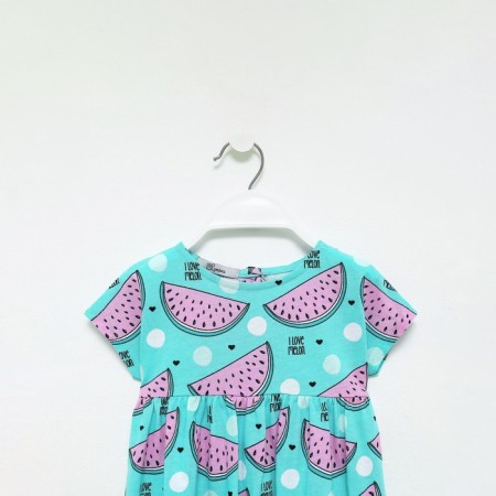 Платье для девочки, цвет мятный, рост 110-4