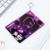 Key keychain wooden designer "Black cat", 6.8 x 5.9 cm