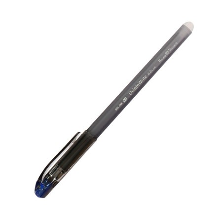 Gel pen with erased ink Deletewrite Ice, 0.5 mm, blue ink, matte case Silk Touch-1