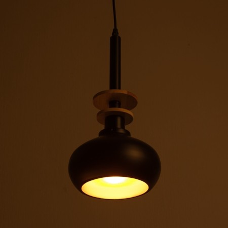 Lamp "Clint" 1x40W E27 Black bronze 20x20x38 (138) cm-3