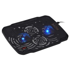 Подставка для ноутбука Buro BU-LCP156-B208 15.6"355x260x21мм 2xUSB 2x 80ммFAN 560г металлич   102947