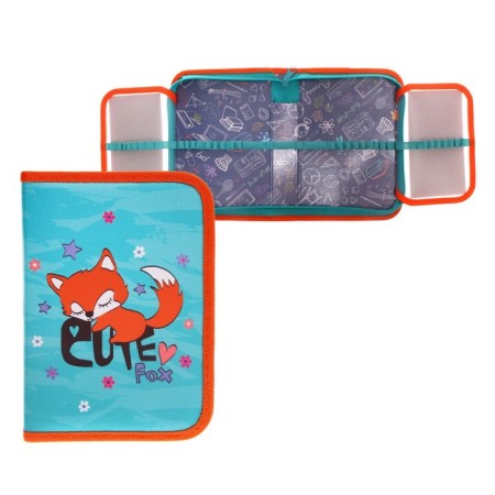 Penal 1 section, 140 x 200 x 40 mm, 2 folding strips, fabric, PCT 09-20-1 "Lisenok"