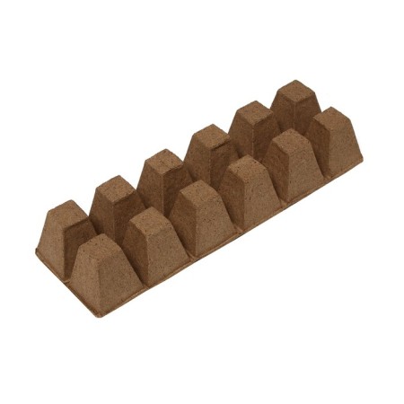 Peat cassette, 12 cells of 50 ml, 5 × 5 cm-3
