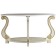 Gouring table on wheels Ovation (m), 900x615x490, ivory/gold