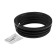 Transitional cuff Masterprof Isa. 131603, D = 124x110 mm, for sewer pipes, heaps, black