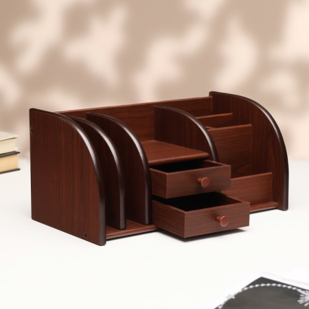 Organizer 7 sections, with 2 drawers, 30*16*15cm-1