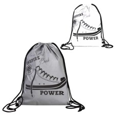 A bag for shoes 460 x 340 mm, silk -screen, reflective elements, phoenix 