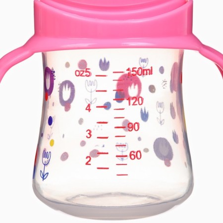 Feeding bottle Ø50mm shg, +0x., 150ml, pink color-4