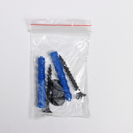 Shelf with a gate a towel "Loft art", 50 × 10 cm, black color-6