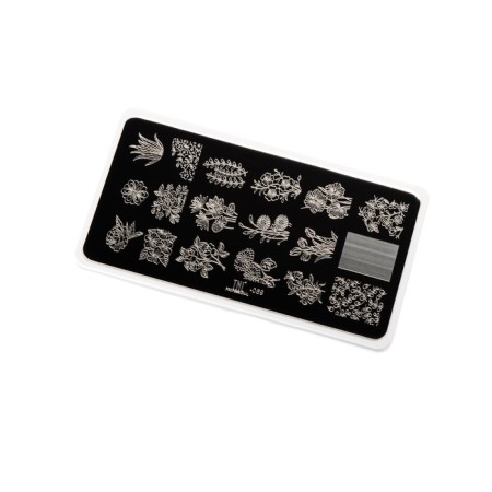 TNL Premium stamping plate "Flower motifs"