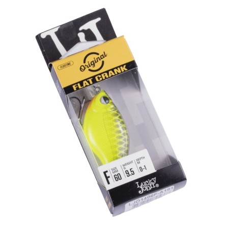 Wobbler floating LJ Original Flat Crank F, 6 cm, color A181-2