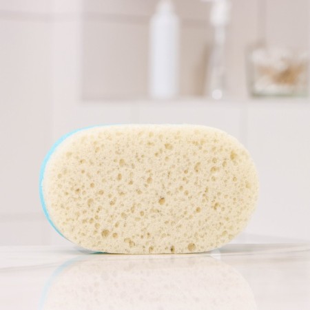 Body sponge "oval", color mix