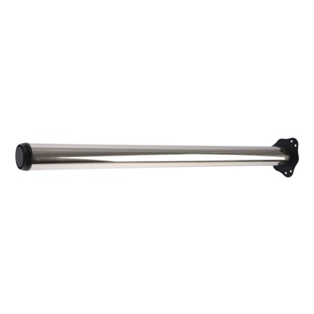 Furniture support, bar, tundra, 60x870 mm, color Satin nickel-1