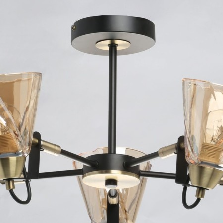 Hamburg chandelier, size 64x30x64 cm, 200W 5XE14-8