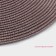 Napkin kitchen shade "Loft", d = 38 cm, coffee color