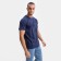 T-shirt male, dark blue color/Print mix, size 2xl