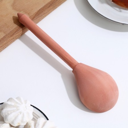 Spoon semi -bass, boiled, color Mahagon-1