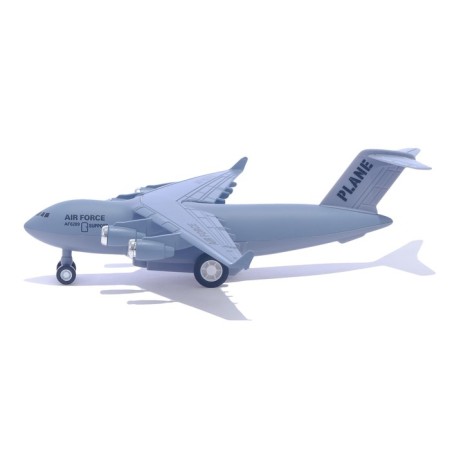 Metal airplane "Air Forces", inertial, 1: 500-1