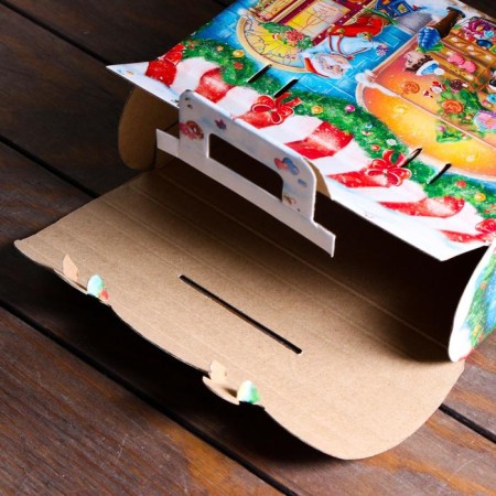 Gift box "New Year's confectionery" 25 x 9 x 19.5 cm,-4