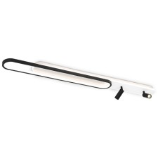 The lamp lamp is LED with the Ambrella Light, Linetech, FL5111, LED, 92 W, 6900LUM, 3000-6400K, Black, Black