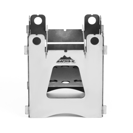 Tourist-Master stove "Master K." Black metal, 9 x 9 x 10 cm-2