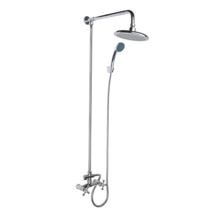 Bar with the Accoona A8176-1 mixer, two-leaf, with a tropical shower, chrome