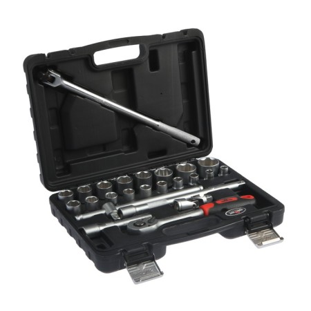 Set of tools Service key, end heads, ratchet, extension cords, 25 items-1