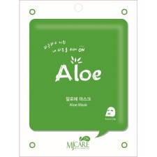 Fabric face mask on aloe Mask with aloe extract, 22 g