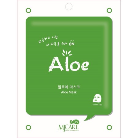 Fabric face mask on aloe Mask with aloe extract, 22 g