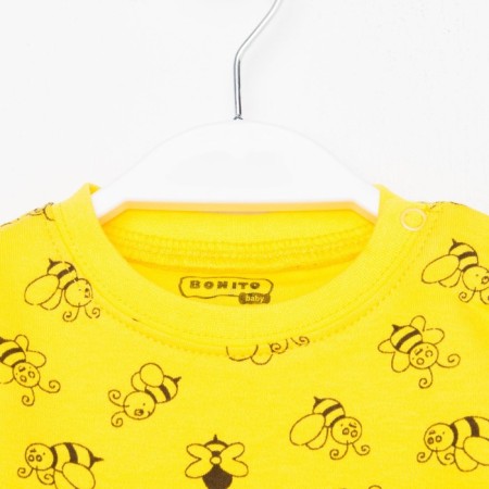 Nursery blouse, yellow color, height 68 cm-1