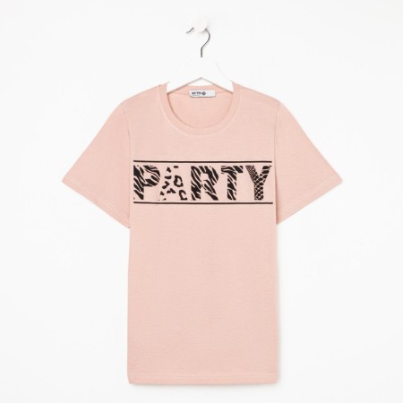 Women's T-shirt KAFTAN "PARTY", beige, rr 48-50-6