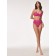 Women's thong cowards with a texture rubber Mirey String, size 46-48, Barbie color