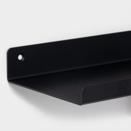 Shelves for storage "Loft Art", 35 × 10 × 3.5 cm, 2 pcs, black color-3