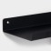 Shelves for storage "Loft Art", 35 × 10 × 3.5 cm, 2 pcs, black color
