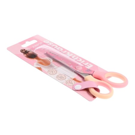 Baby scissors 13 cm Erichkrause "Junior Decor Pointes" with print on blades, blister-1