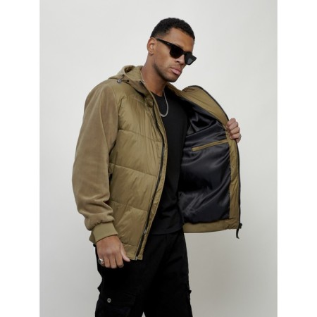 Sports male jacket, size 52, mustard color-5