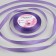 Satin tape, 10 mm × 23 ± 1 m, lilac color №21