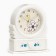 Clock - a boiler room “flower” with a box for little things, D -6.5 cm, 10.2 x 12.5 cm, aa