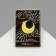Tarot icon Moon, Colored in Gold