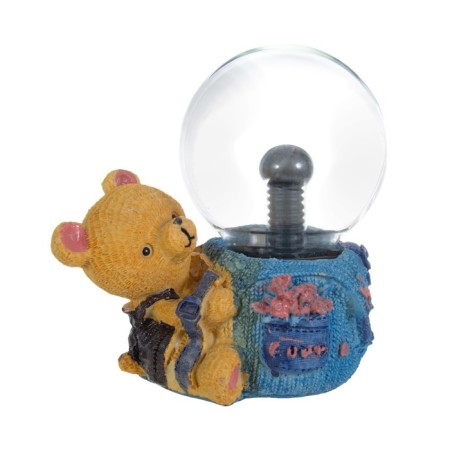 Plasma ball "Bear goes on a hike", 17 cm Risalux-9