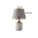Table lamp "Marble" 1x40W E27 Black/gold 22.5x22.5x35cm