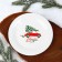 New Year! New Year's ceramic “Miracles” plate, 20 cm, white color