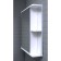 Mirror Bathroom Cabinet Iceberg Norm 1-55, Left
