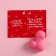 Lollipop with a postcard "For you", 15 g. (18+)